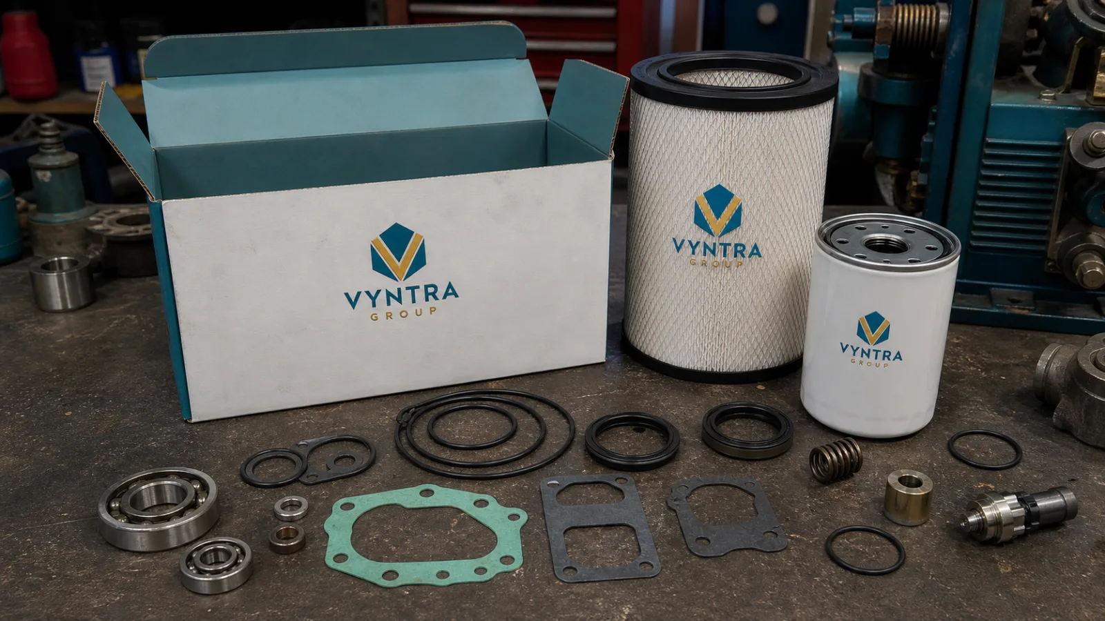 Vacuum pump service kits product reference